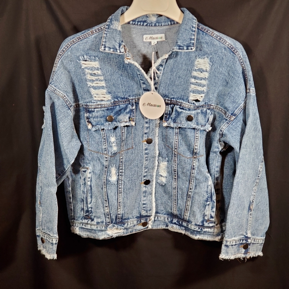 NWT'S Macaron Denim Jacket